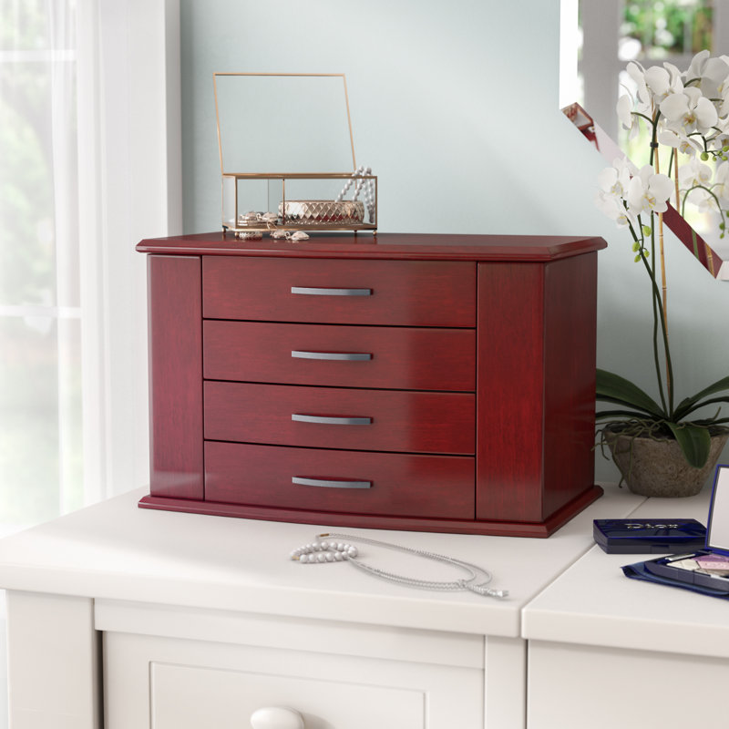 Red Barrel Studio® Rectangle Upright Jewelry Box & Reviews Wayfair